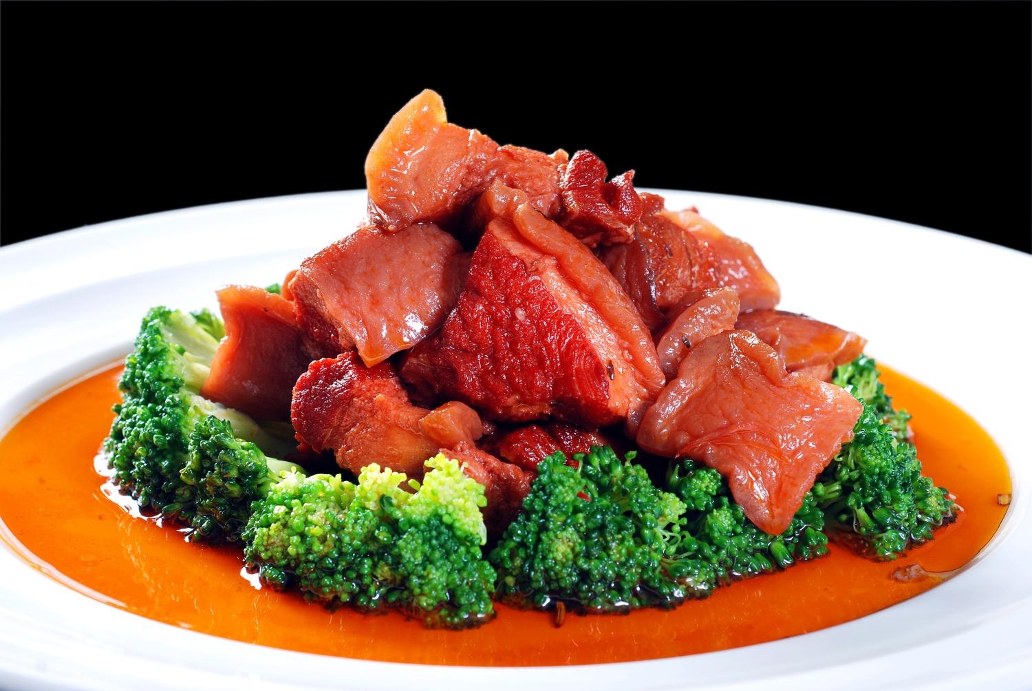 极品红烧肉高清图片