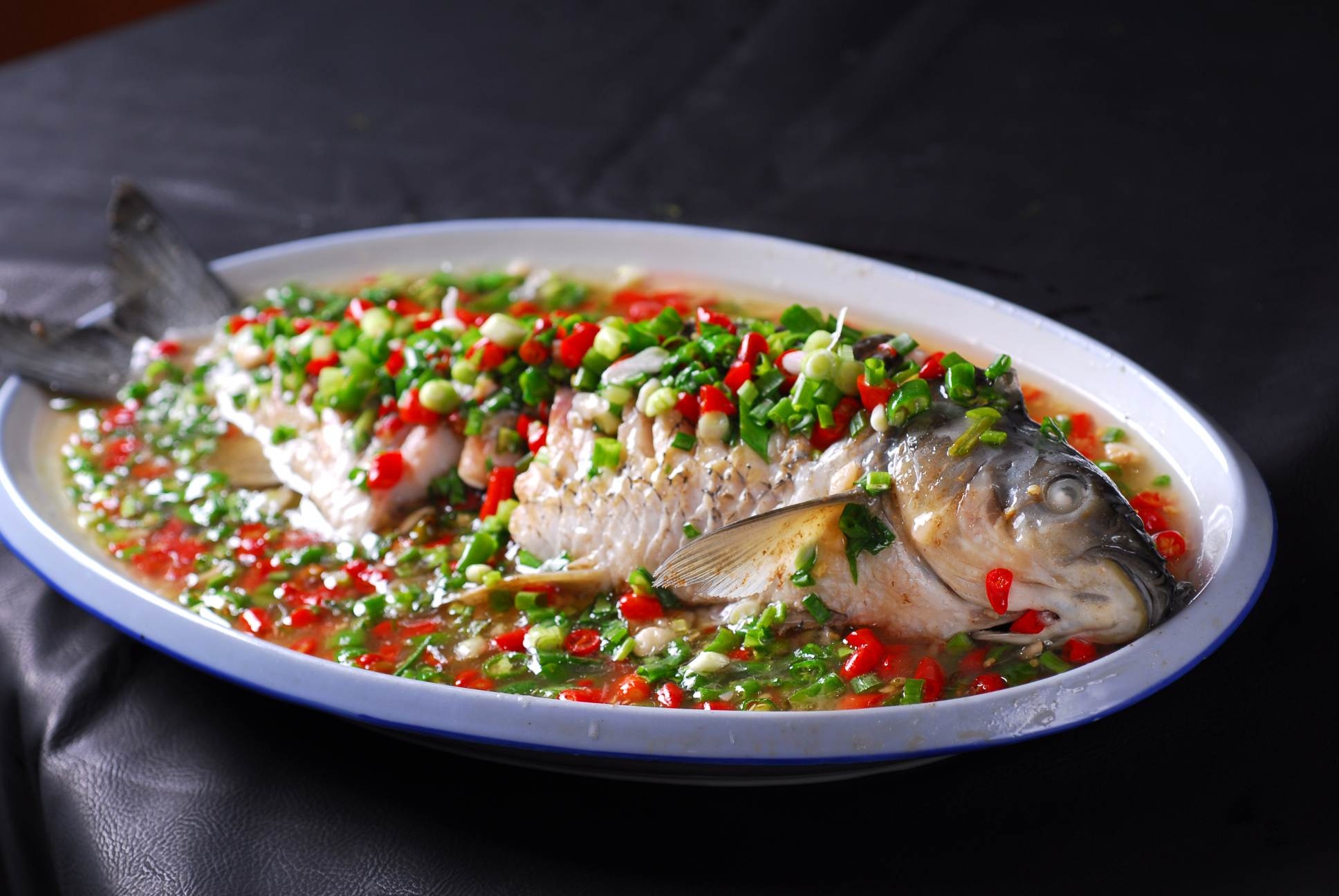 高清图片餐饮美食川菜鲜椒鱼高清图片