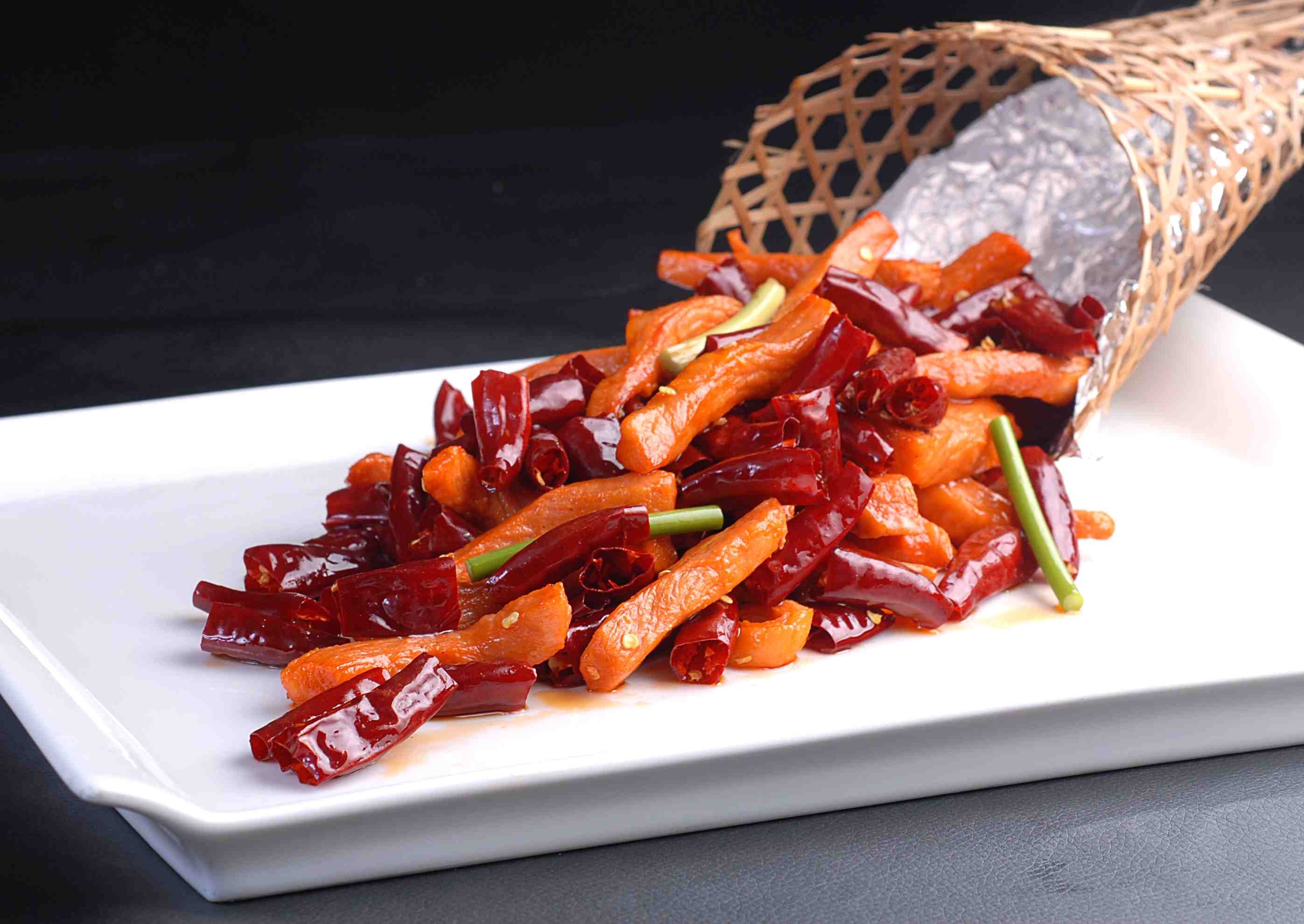 辣子松坂肉高清图片