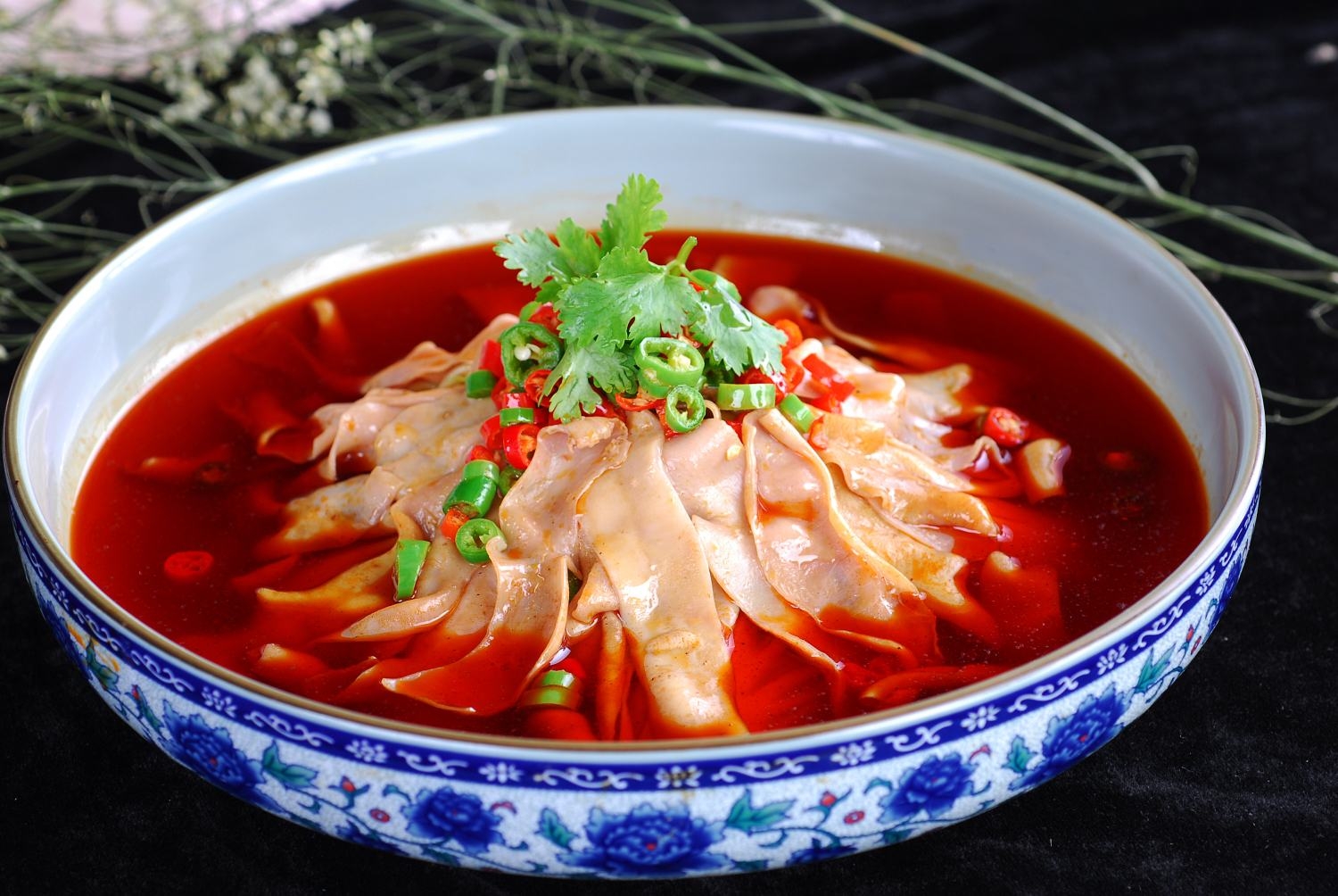 高清图片餐饮美食川菜红汤鹅肠高清图片204