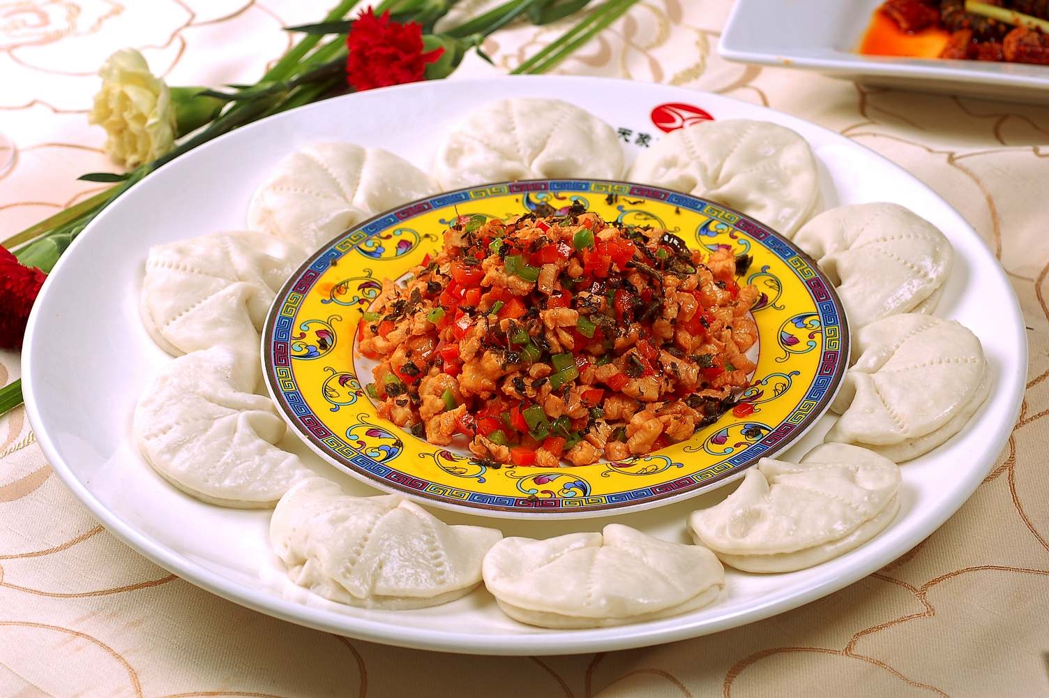 餐饮美食川菜鸡米芽菜高清图片292