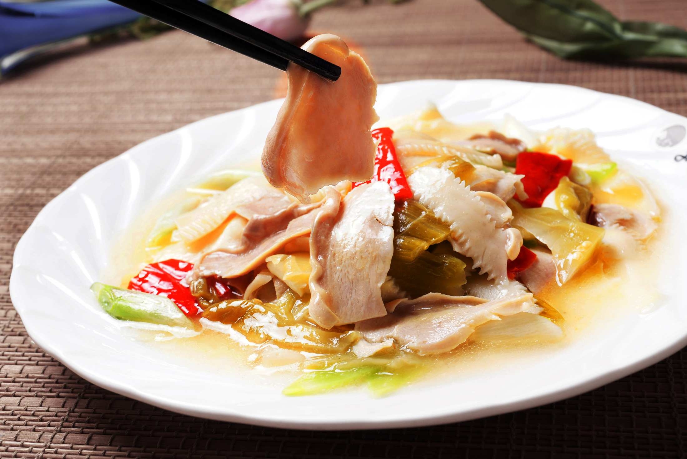 泡菜肚片高清图片