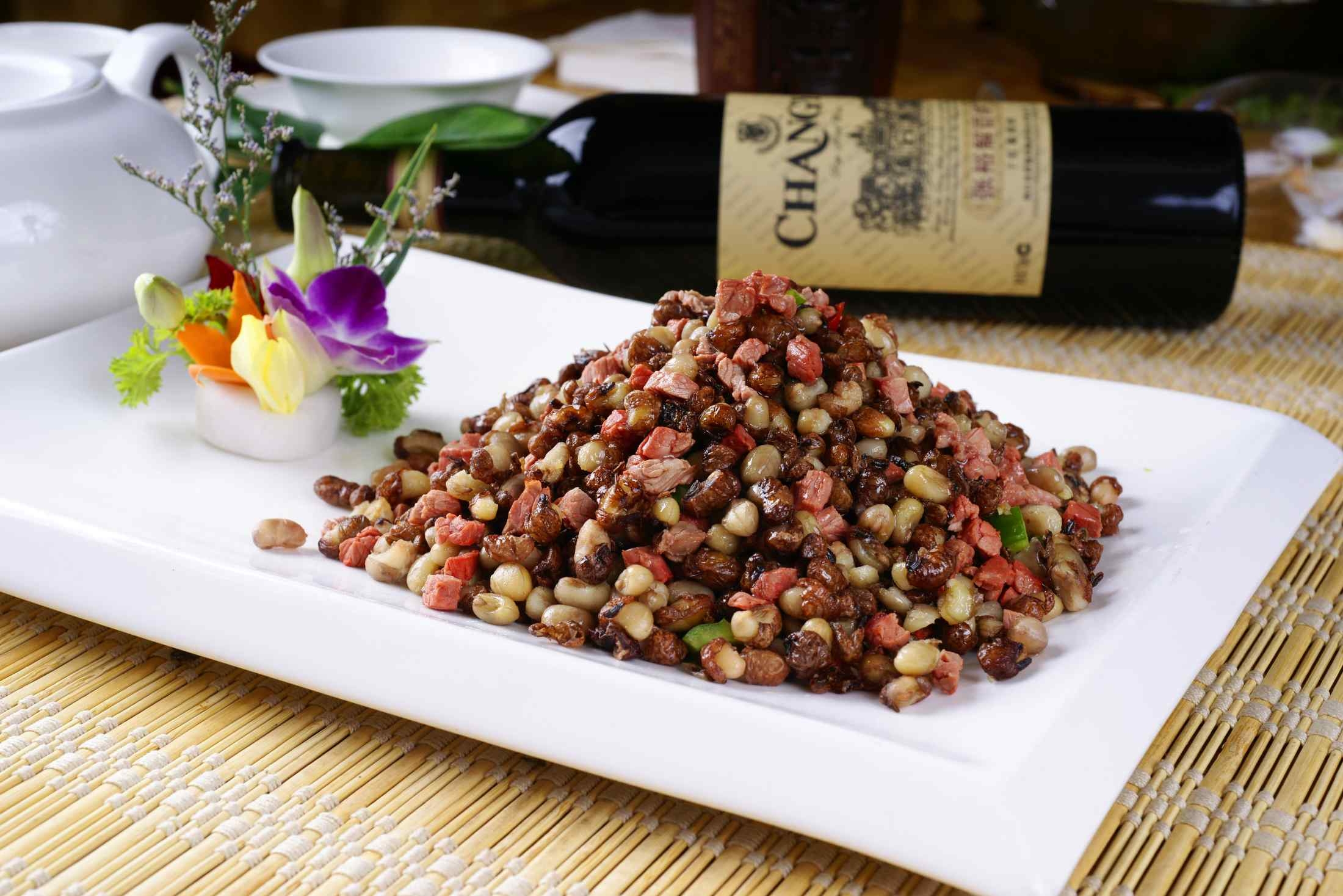 高清图片餐饮美食川菜豇豆牛肉粒高清图片305