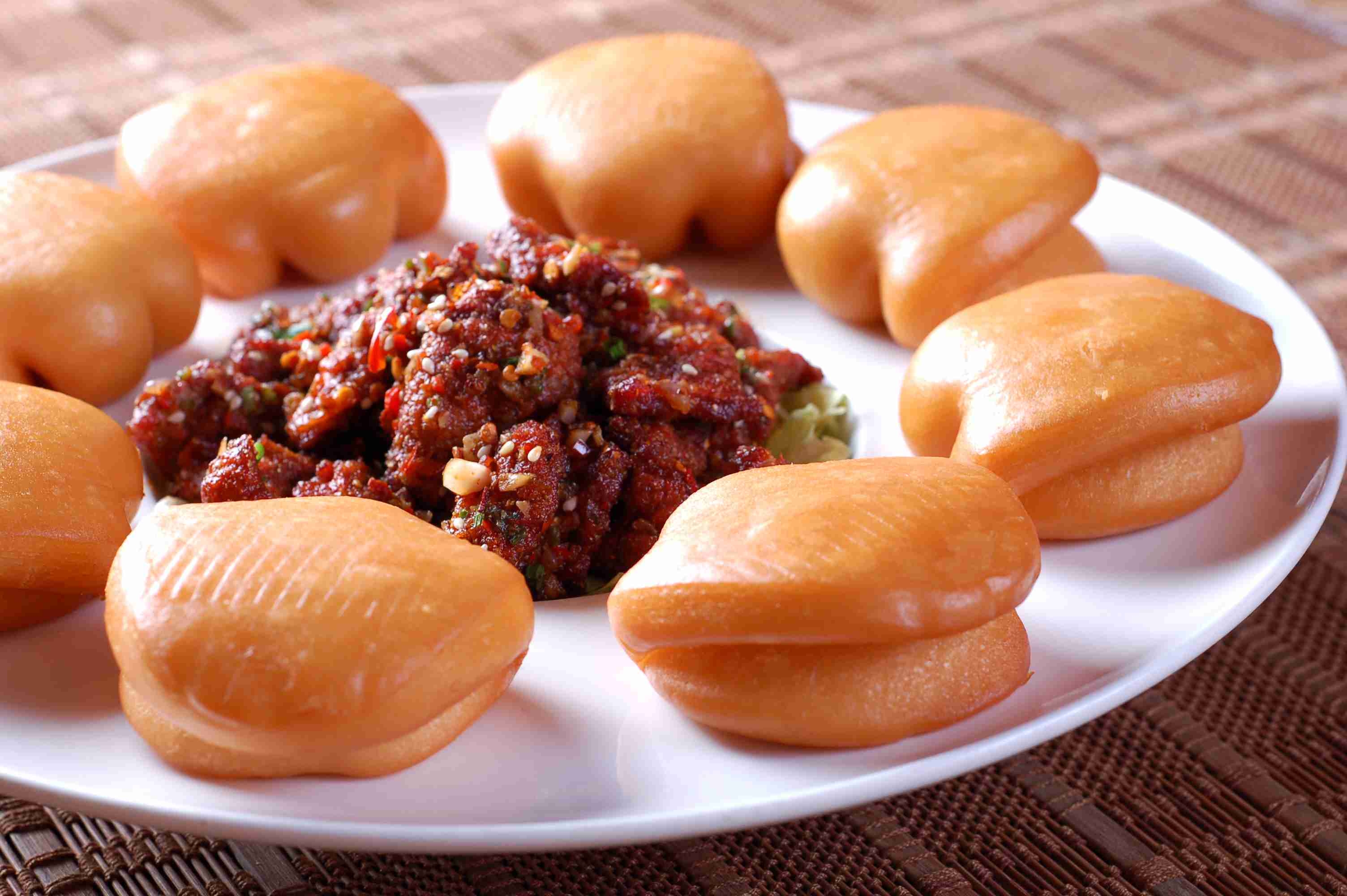 高清图片餐饮美食川菜香饼牛柳高清图片