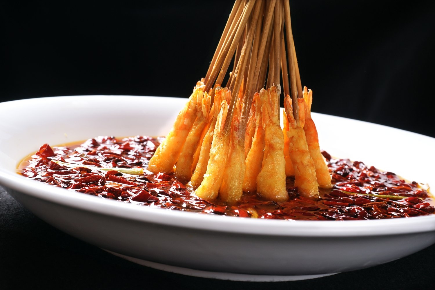 高清图片餐饮美食川菜红袍上上签麻辣味高清图片