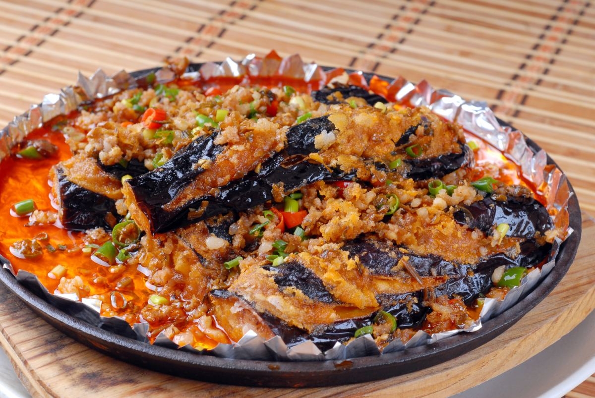 高清图片餐饮美食川菜过桥茄子高清图片173