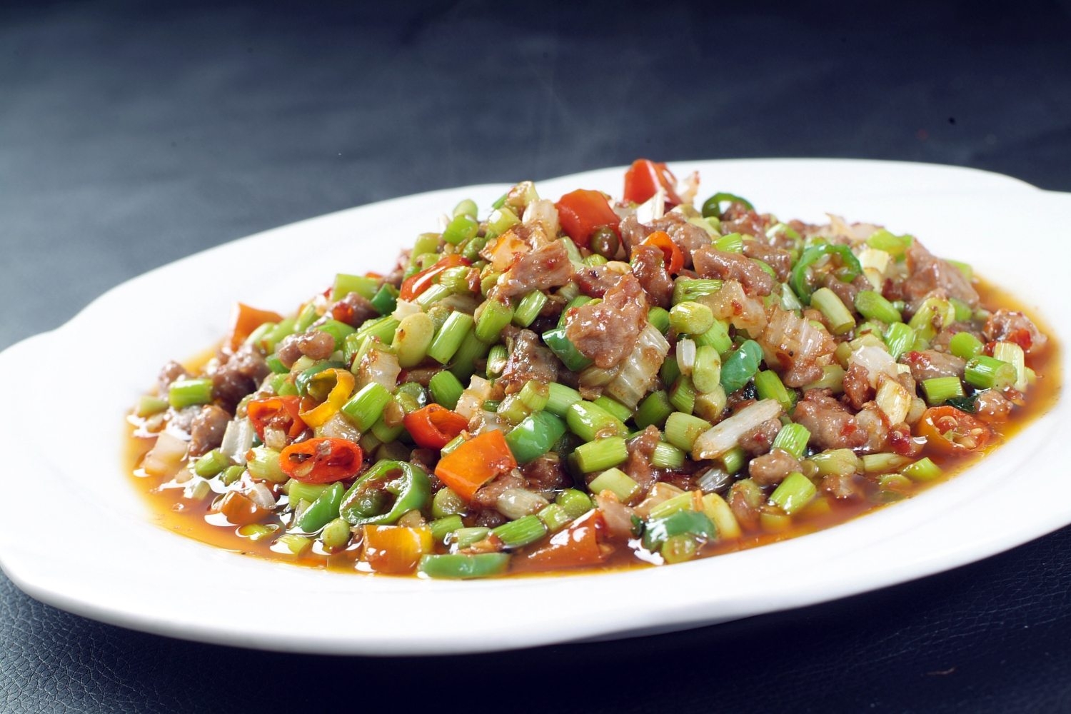 餐饮美食热菜米牛肉宣传图片灯箱