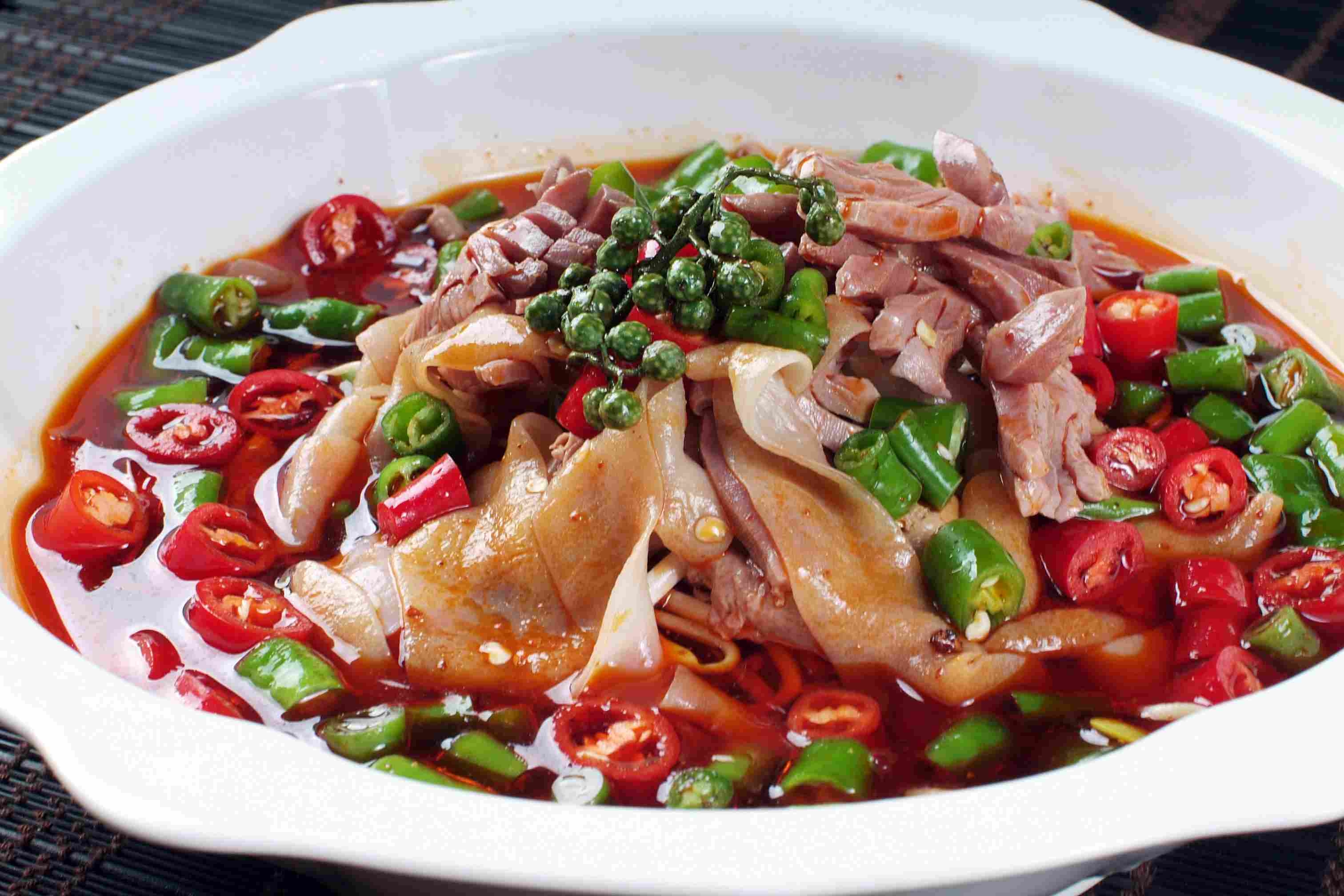 餐饮美食鲜椒鸡件宣传图片灯箱