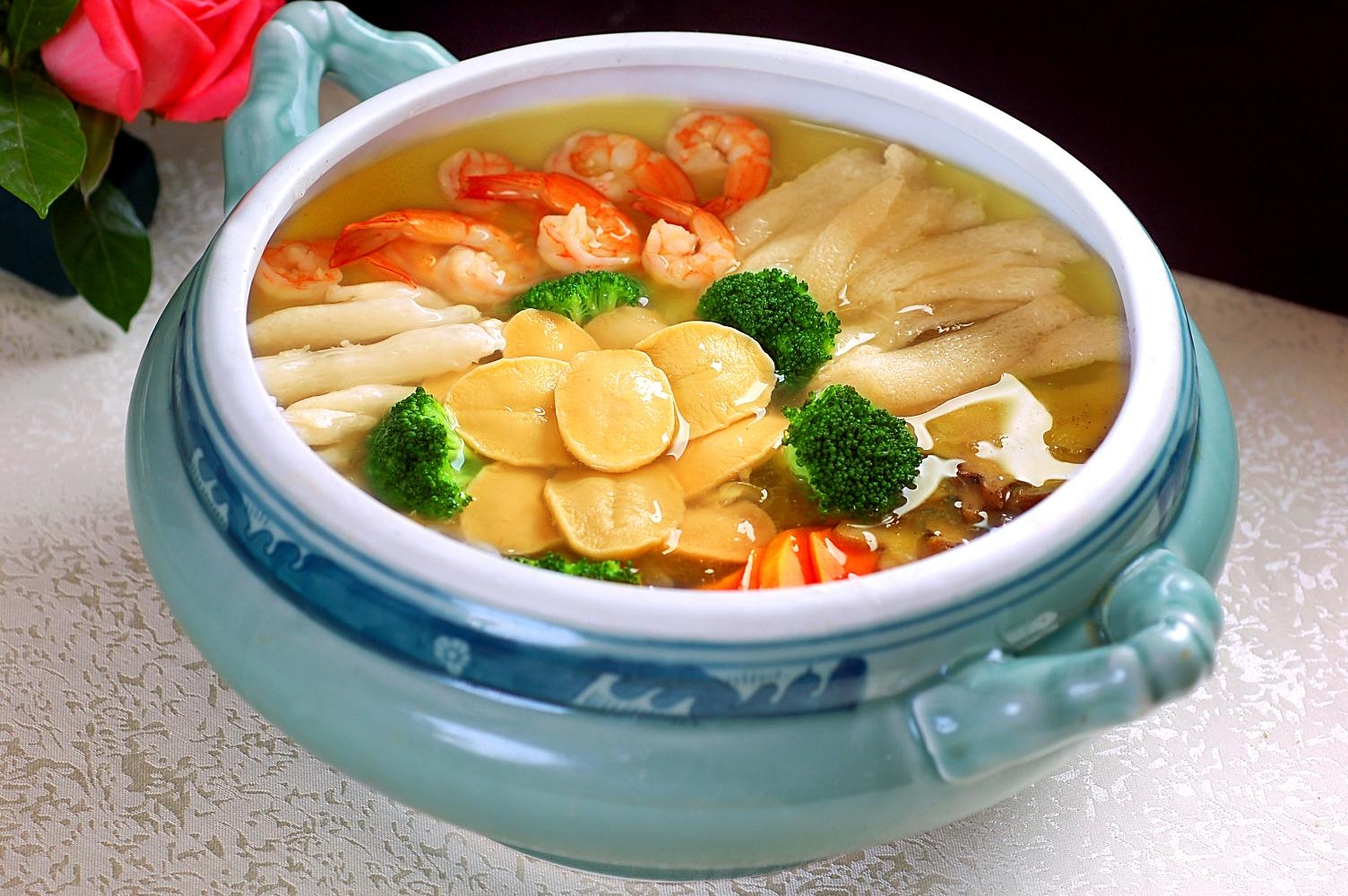 高清图片餐饮美食川菜热翅汤佛跳墙高清图片