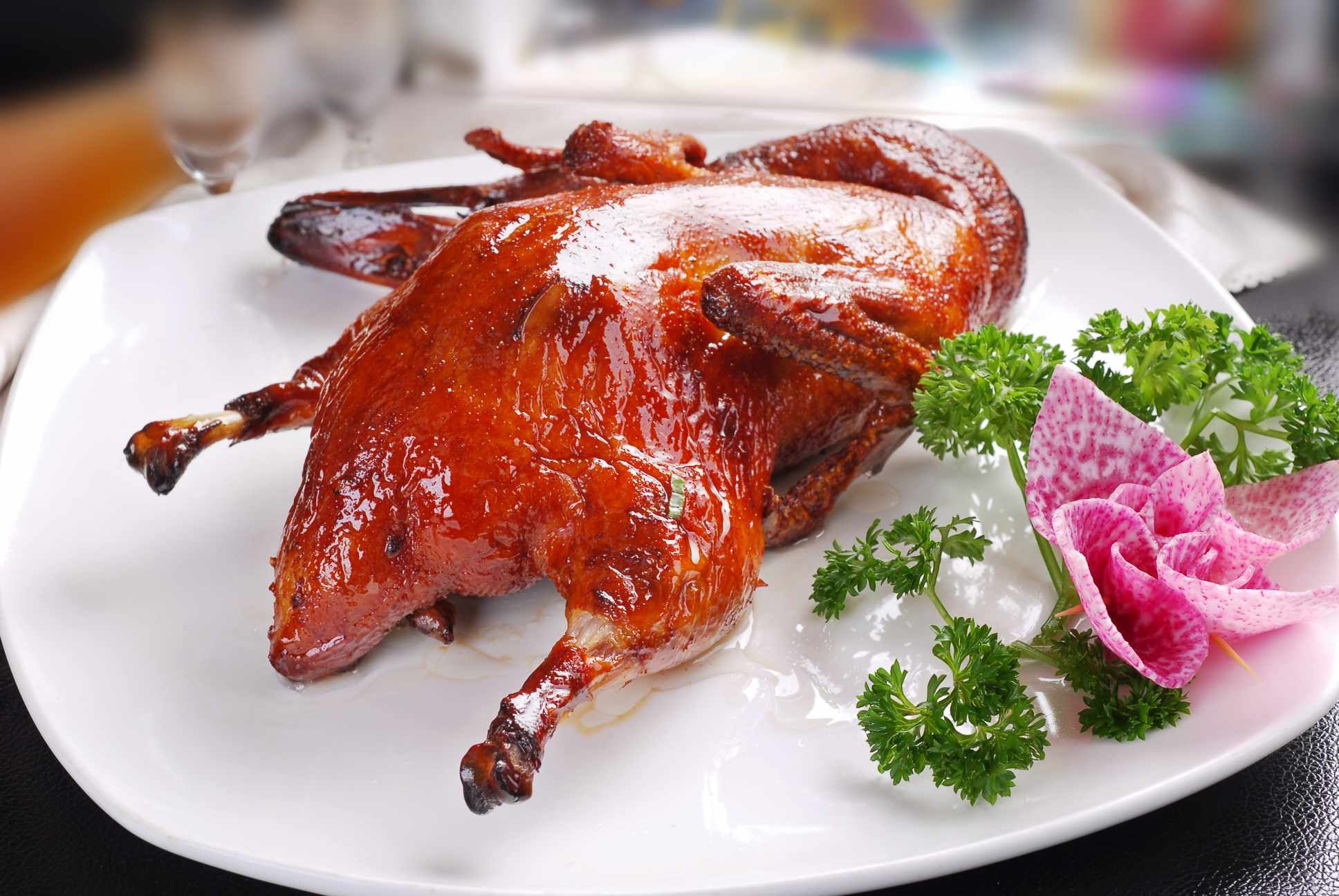 餐饮美食川菜蒜香仔鸭高清图片818