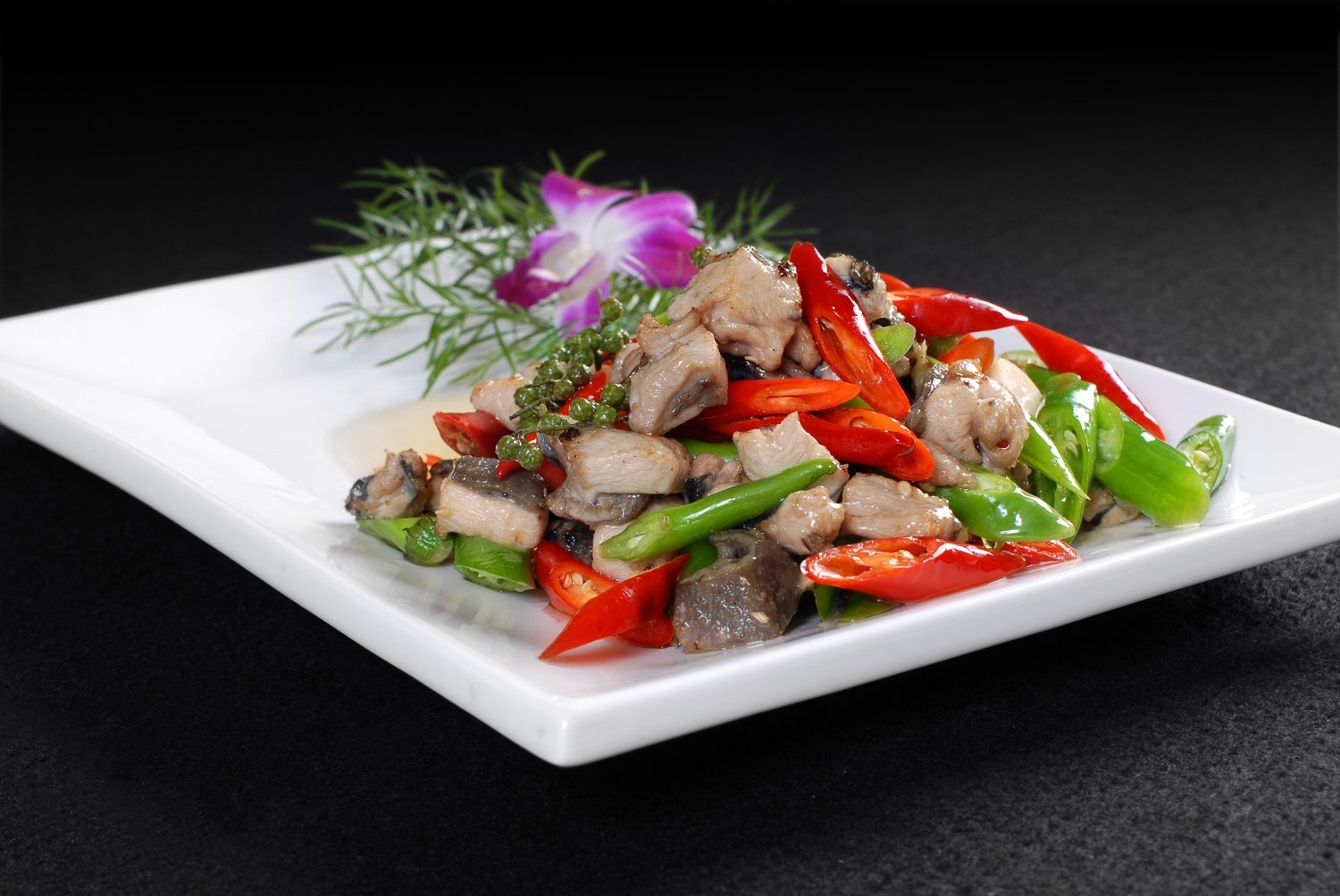 高清图片餐饮美食川菜古驿川椒鸡高清图片171