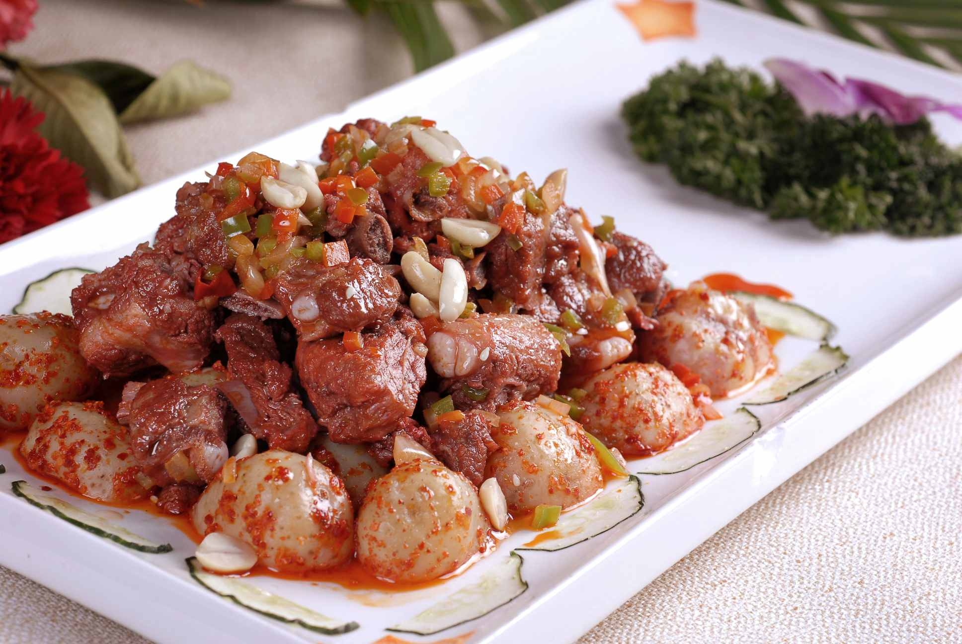 高清图片餐饮美食川菜合味排骨高清图片180