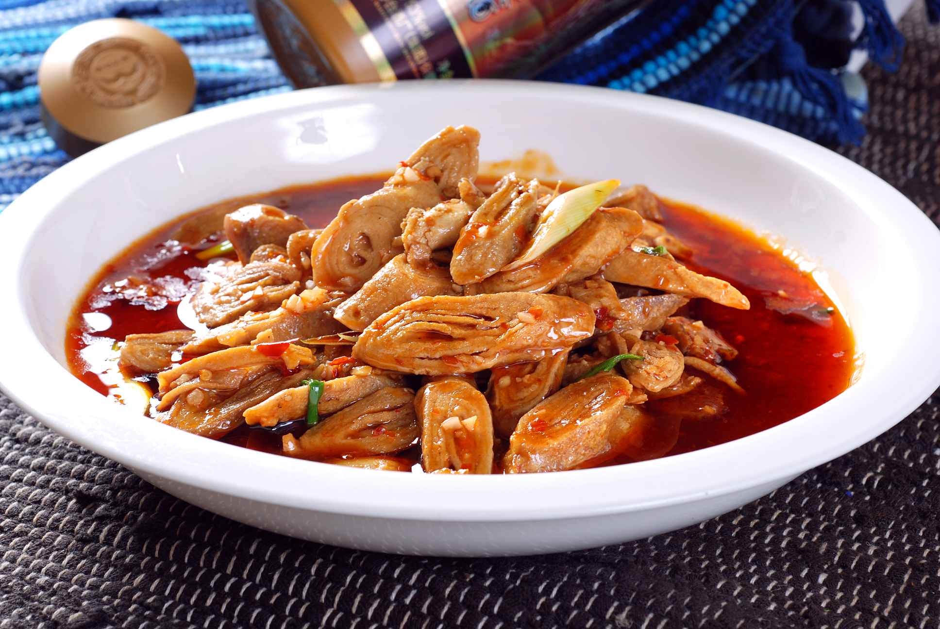 餐饮美食川菜豆腐连子高清图片