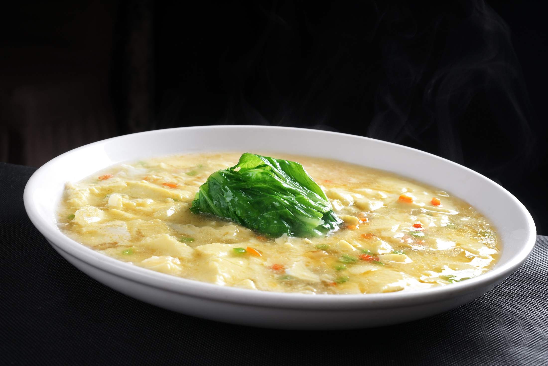 餐饮美食川菜嫩蛋情菜高清图片