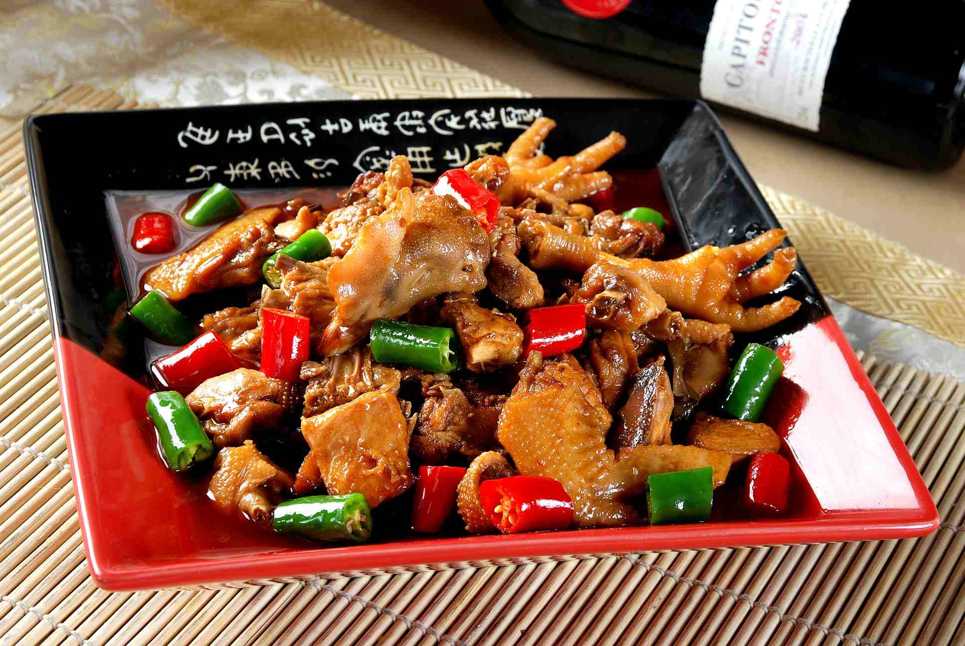 高清图片餐饮美食川菜乡巴佬鸡高清图片