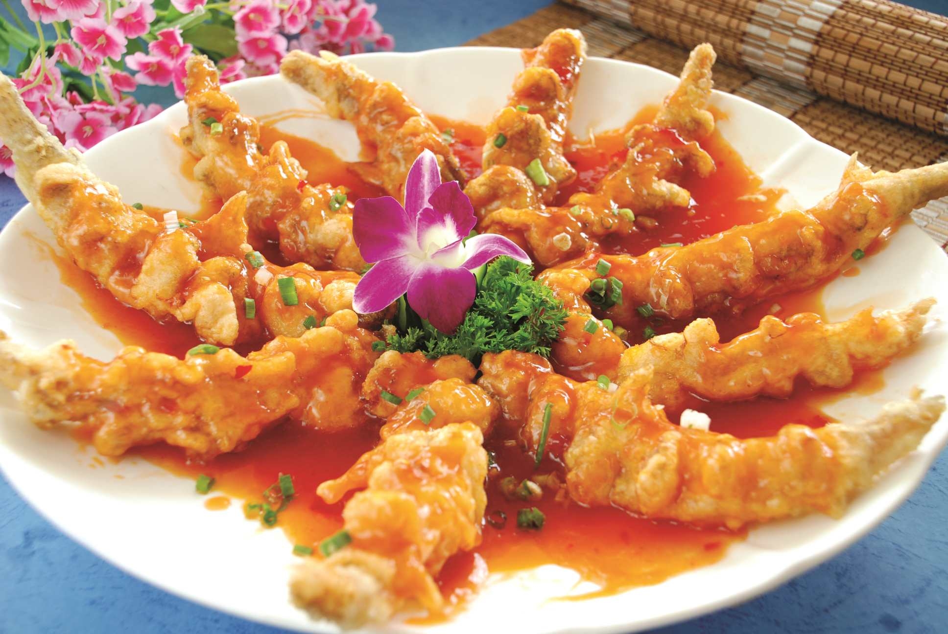 餐饮美食泰汁三宝鱼宣传图片灯箱