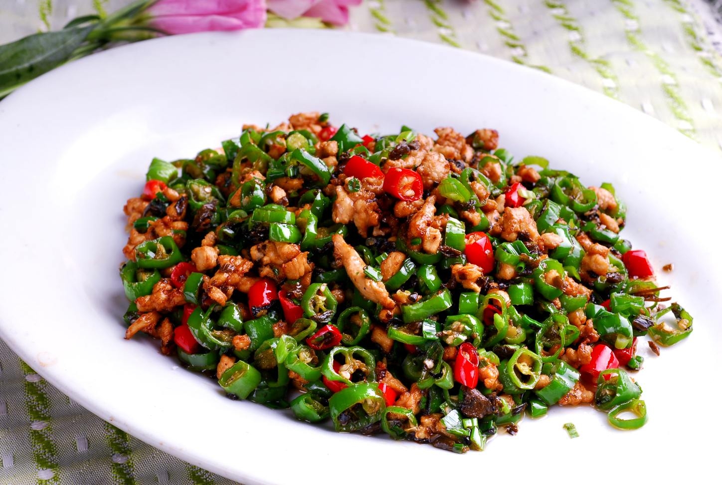 鸡米芽菜高清图片