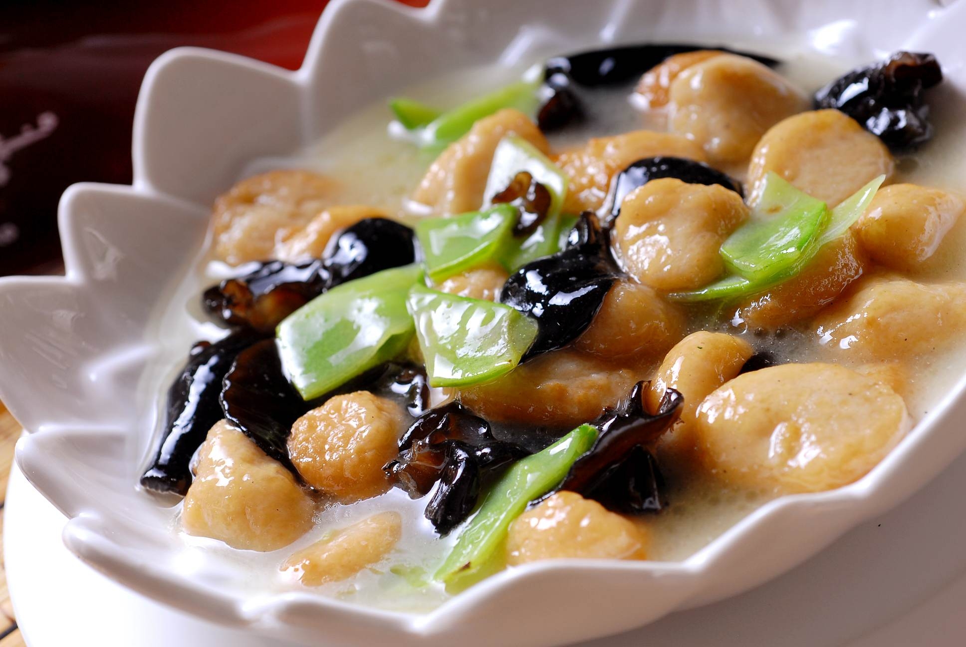 餐饮美食川菜爱欣溜芙蓉高清图片