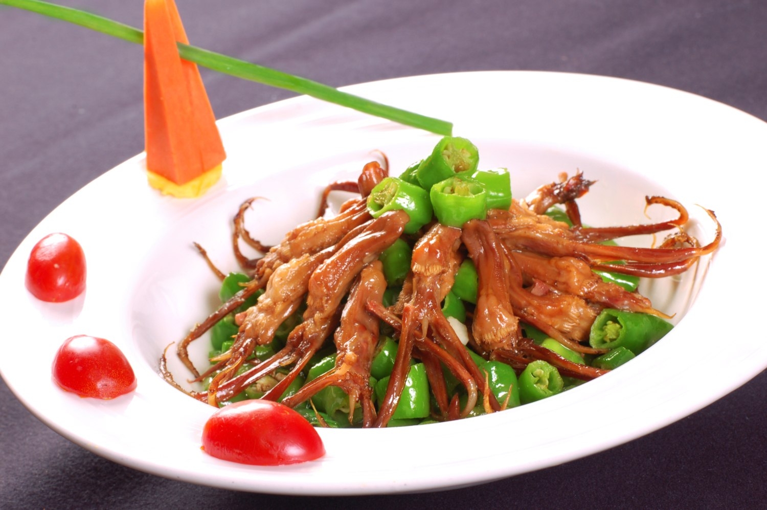 高清图片餐饮美食川菜青椒佐酒鸭舌高清图片618