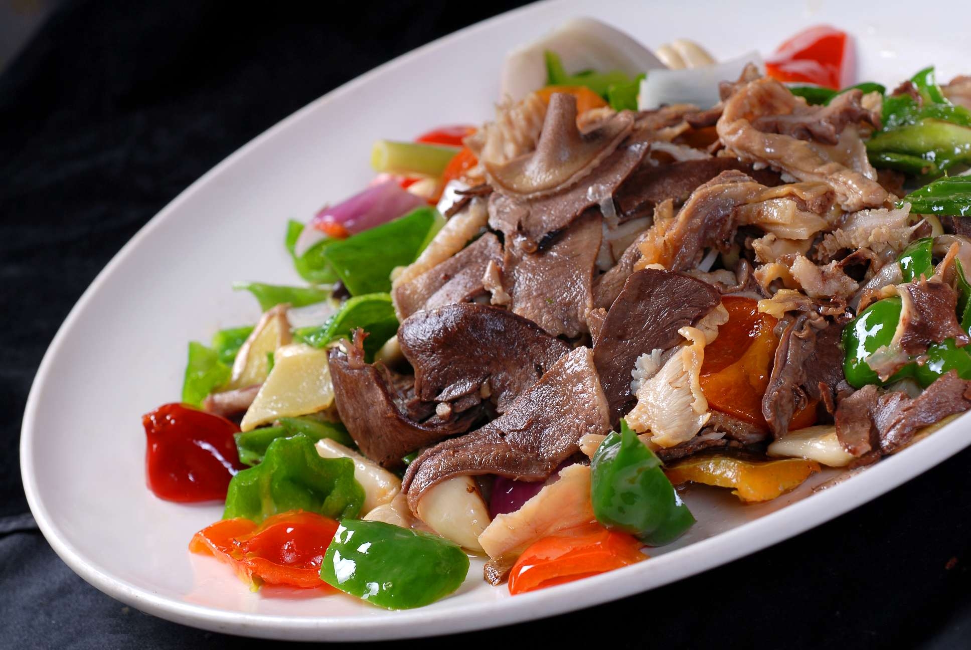 特色风味牛杂高清图片