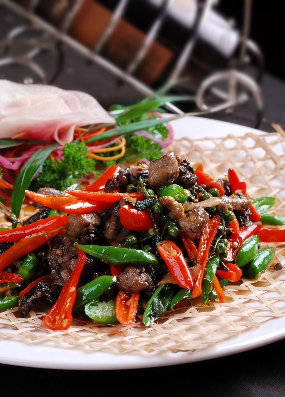 高清图片餐饮美食川菜宫廷尖椒鸡高清图片159