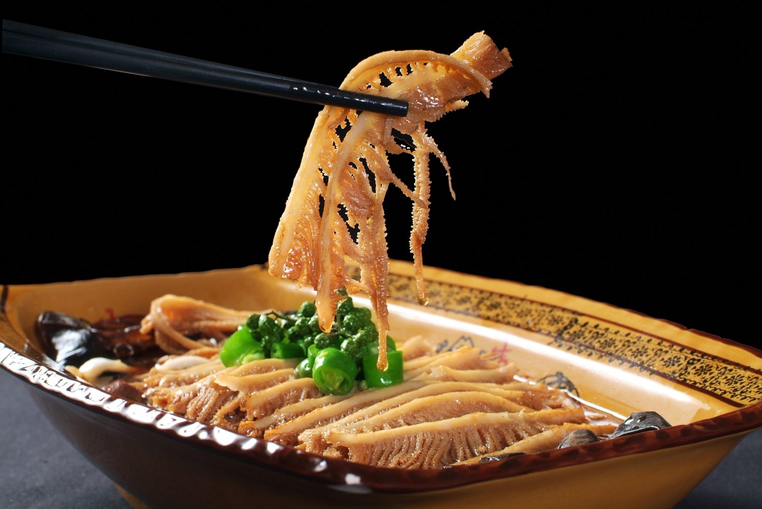 餐饮美食山珍草原肚宣传图片灯箱