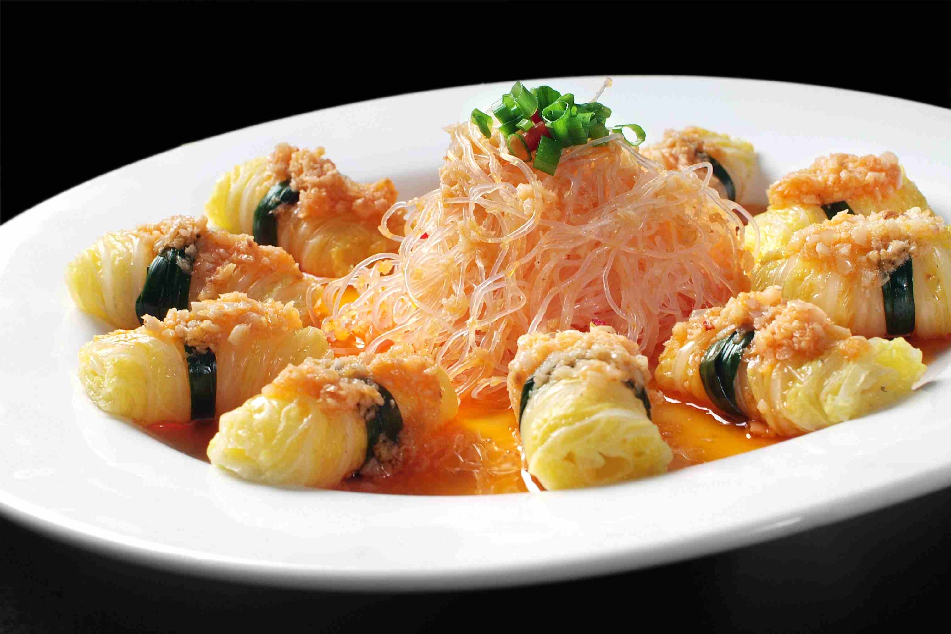 餐饮美食川菜蒜茸娃娃菜高清图片813