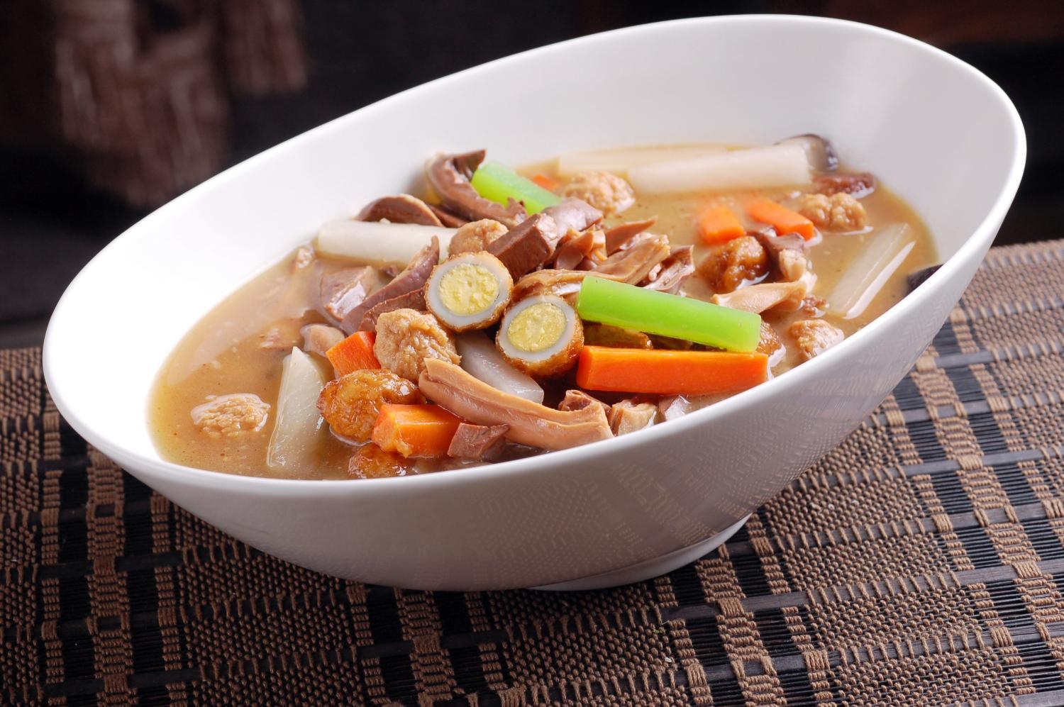 高清图片餐饮美食川菜浓汤全家福高清图片