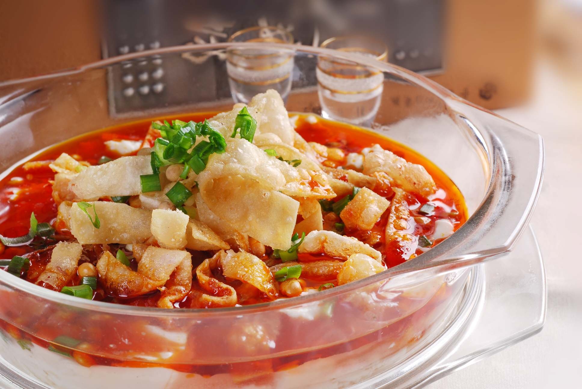 餐饮美食川菜酸辣豆花高清图片805