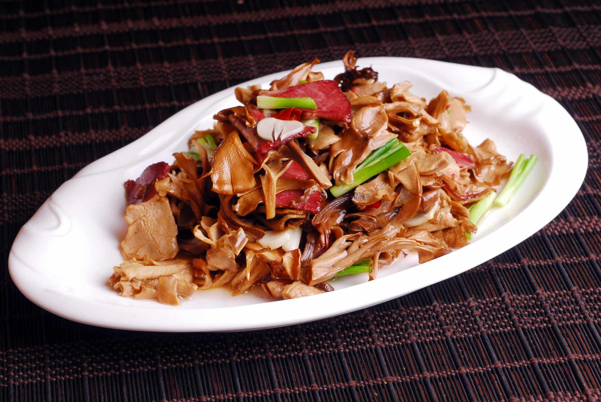 高清图片餐饮美食川菜太白菊花菌高清图片