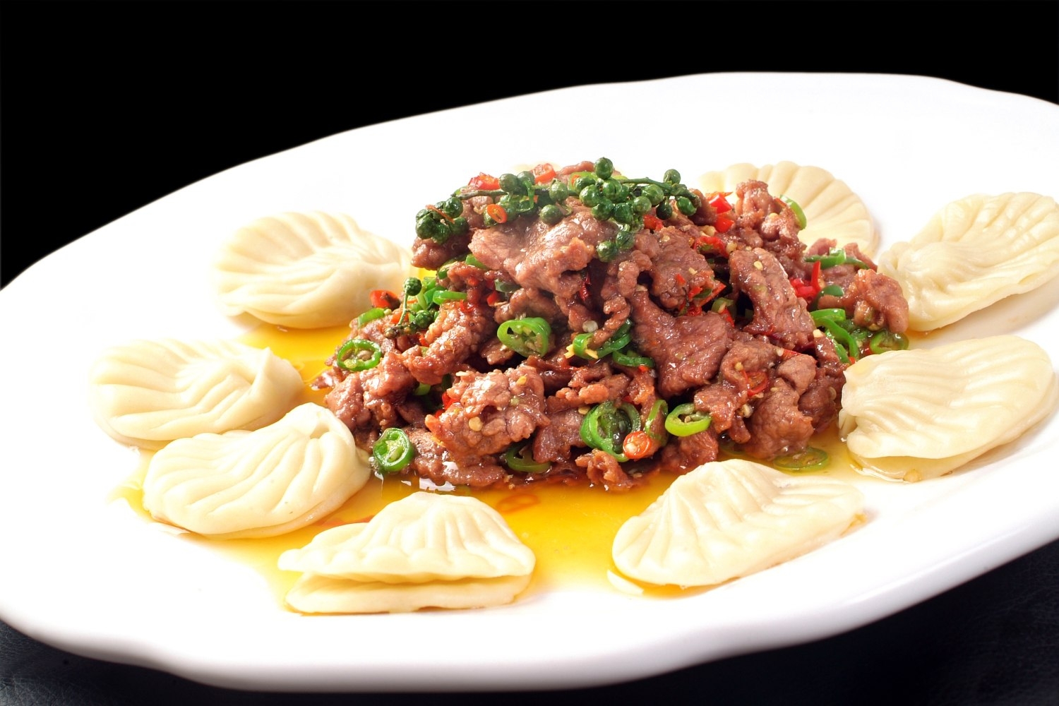 餐饮美食扇贝黄牛肉宣传图片灯箱