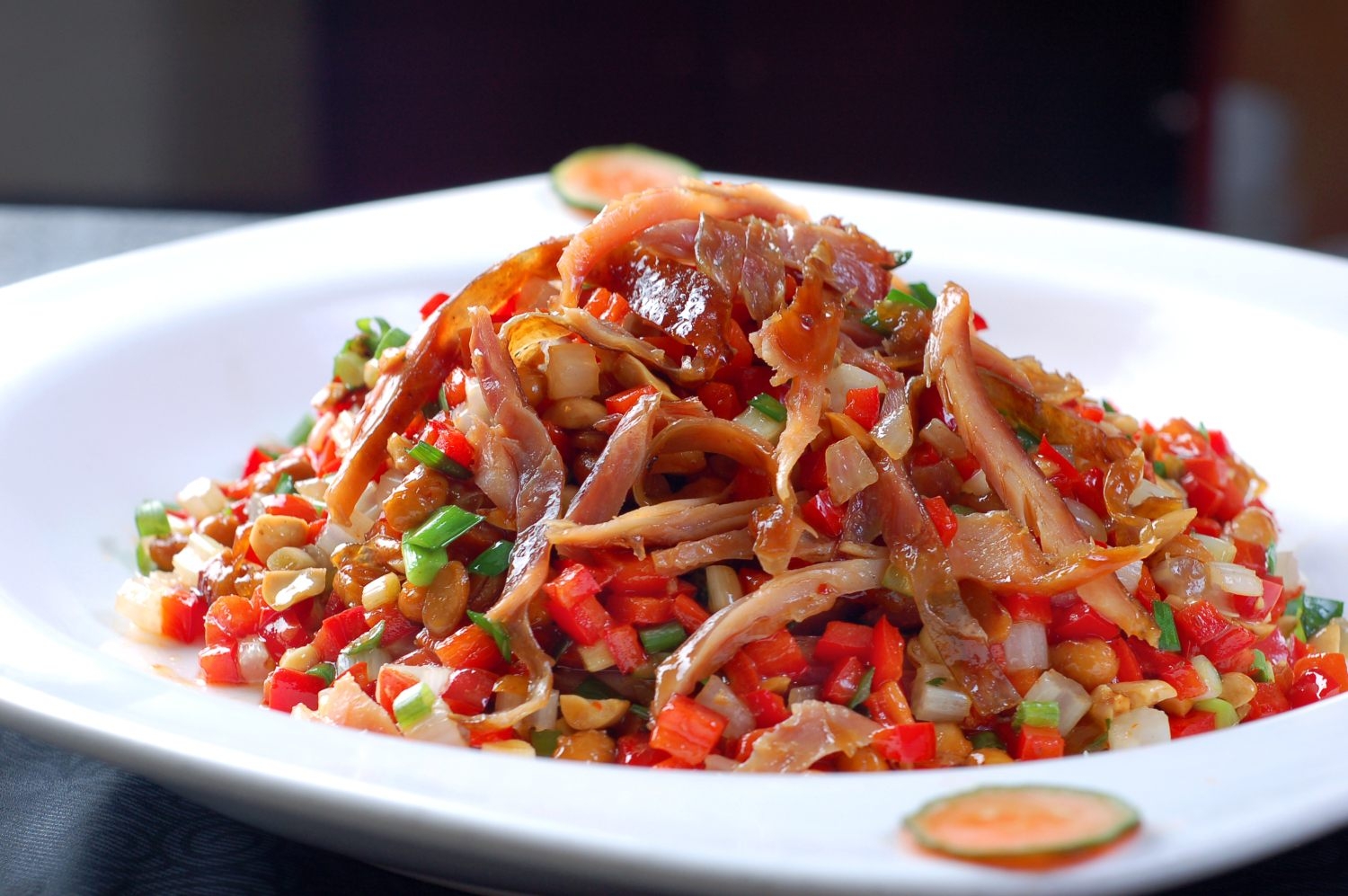 高清图片餐饮美食川菜风味手撕鸡高清图片