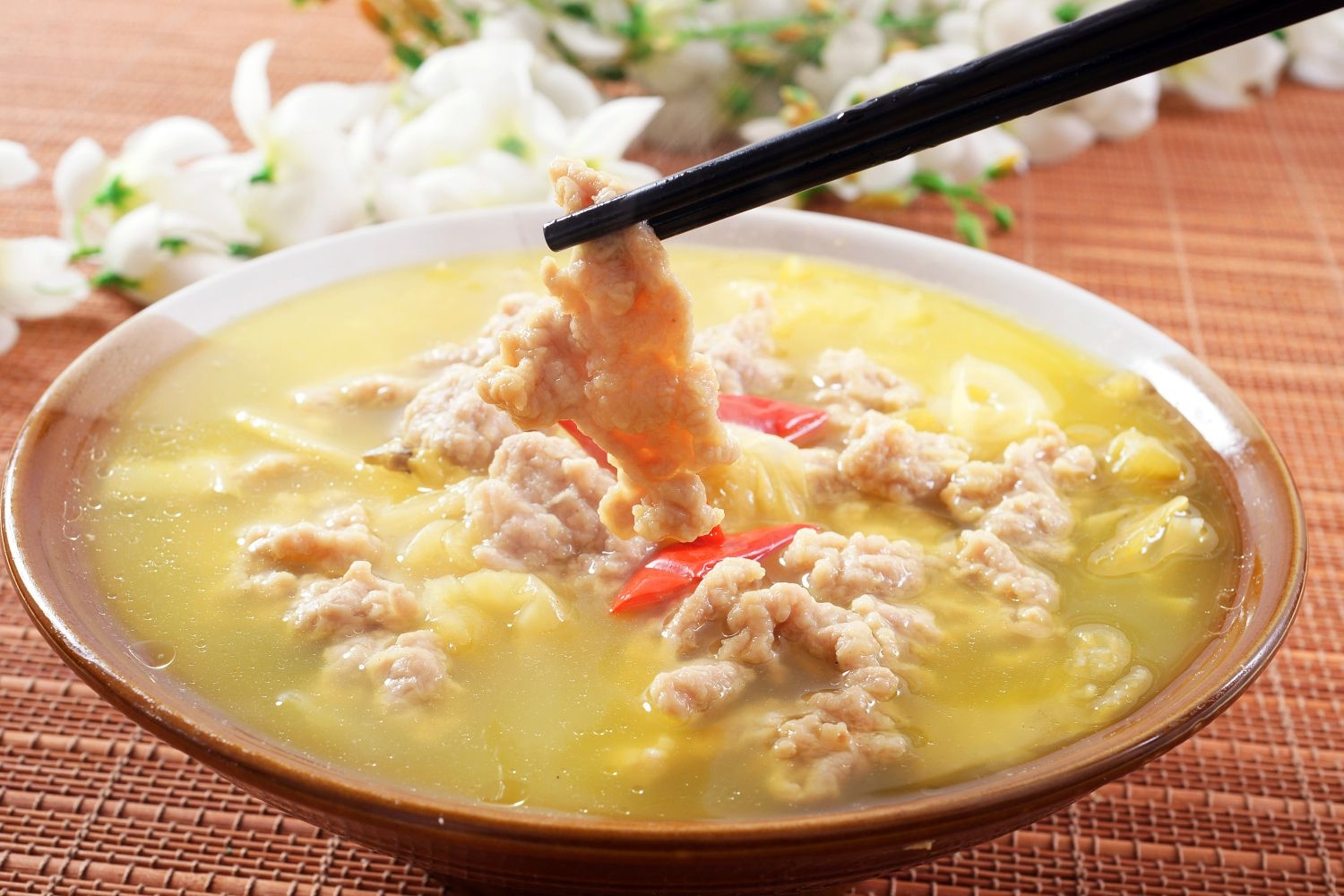 高清图片餐饮美食川菜飘浮牛肉高清图片569