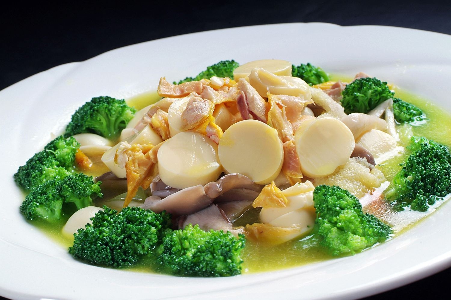 餐饮美食川菜热兰花太子豆腐高清图片679