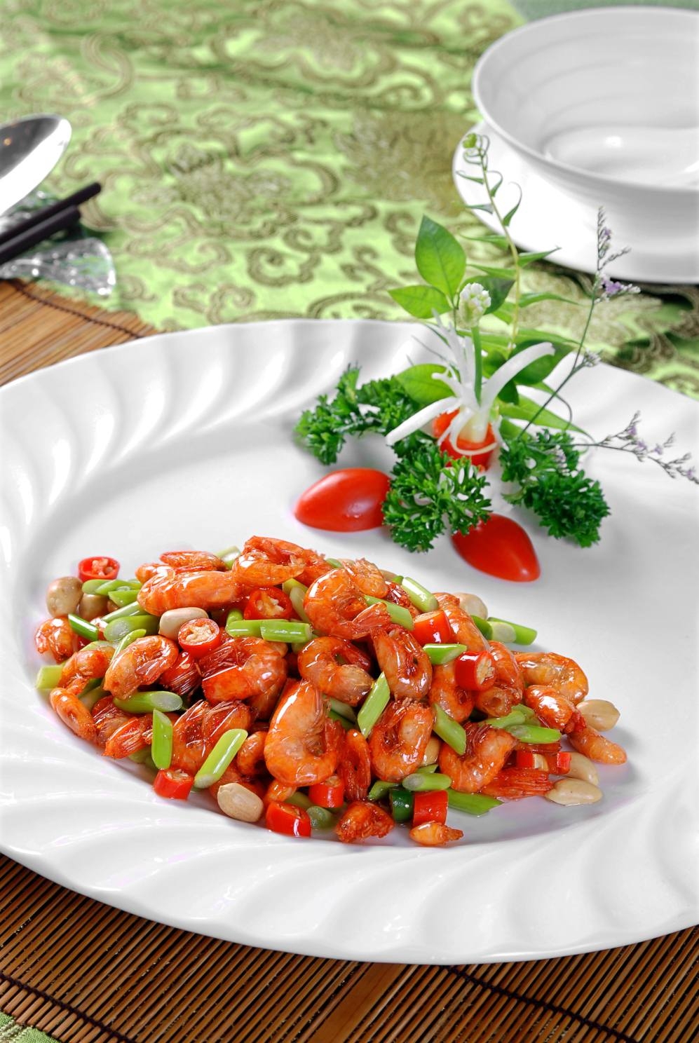 高清图片餐饮美食川菜美极小河虾高清图片