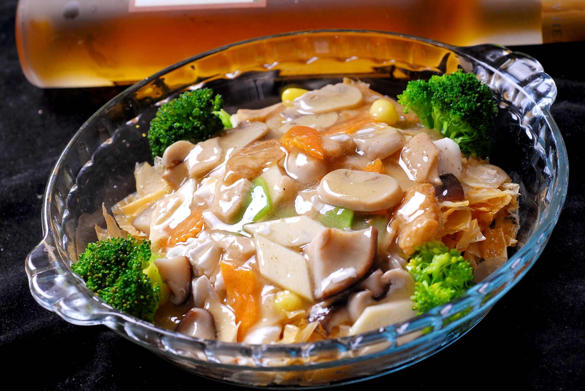 餐饮美食川菜皮儿素什锦高清图片575