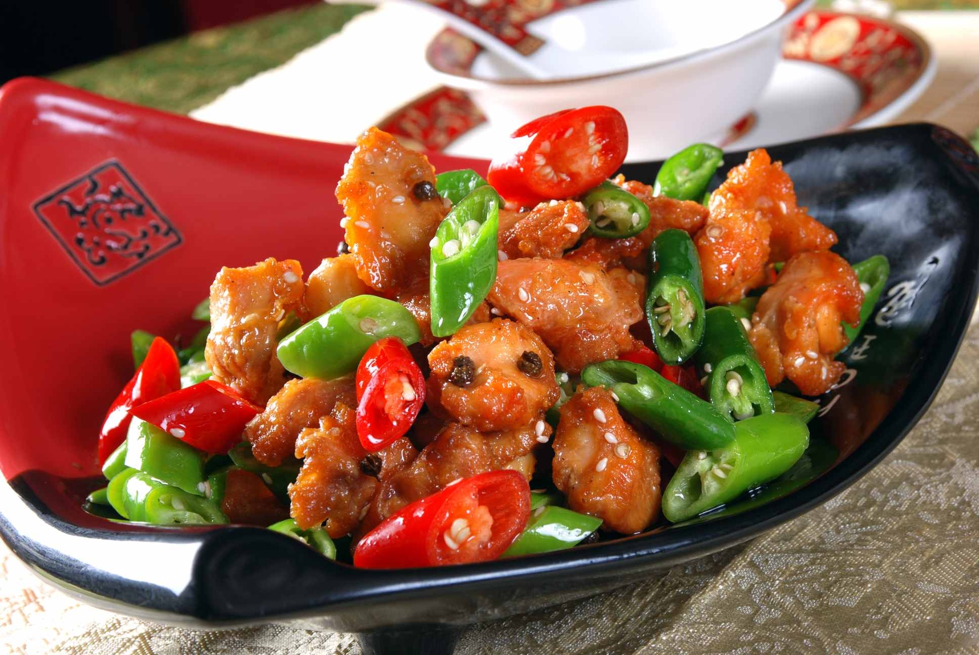 餐饮美食川菜鲜椒跳跳骨高清图片882