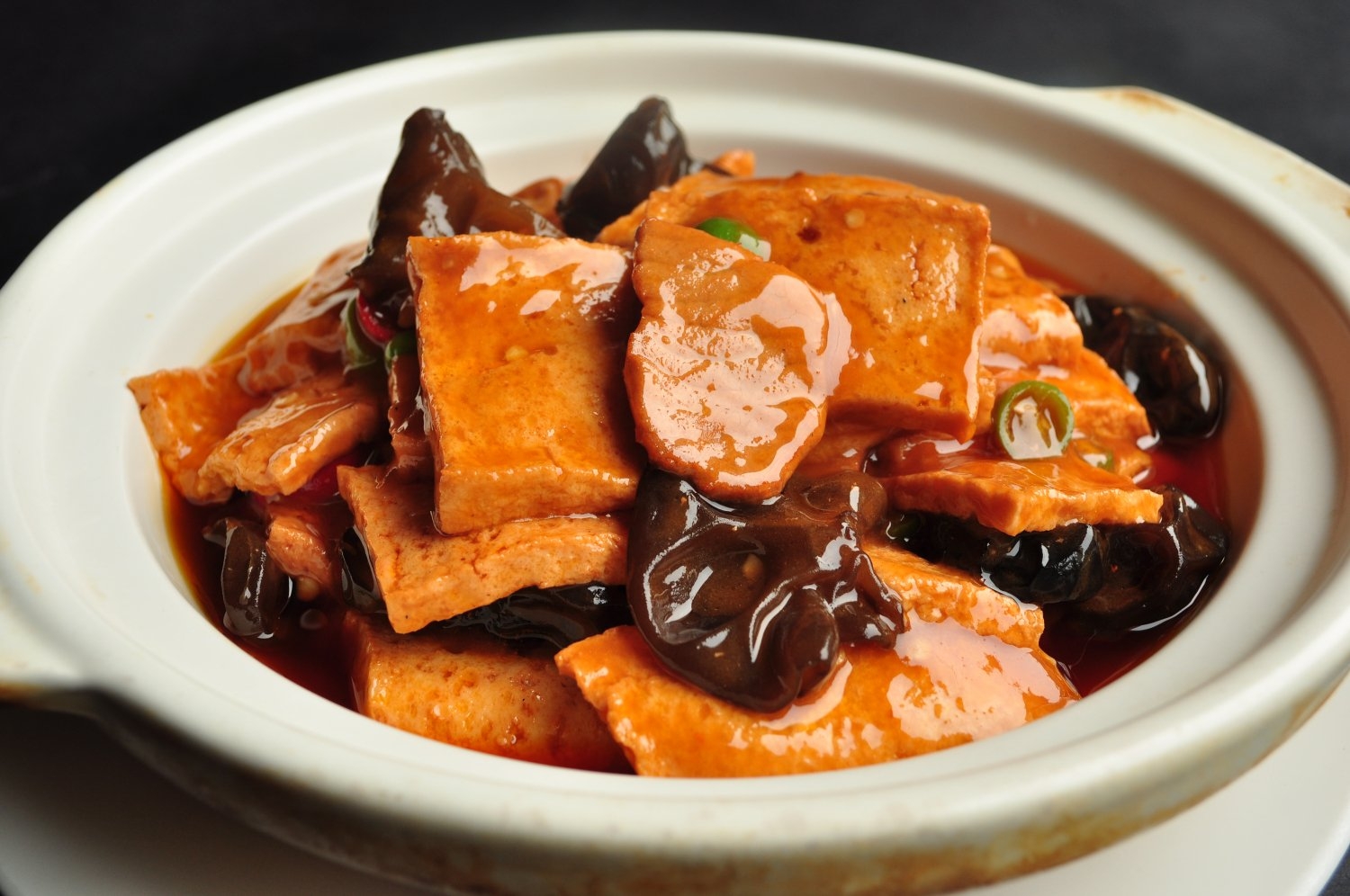 餐饮美食川菜豆腐熊掌豆腐高清图片