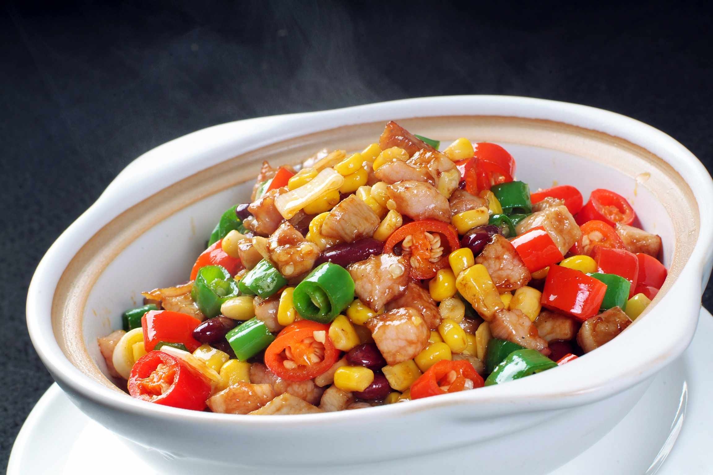 高清图片餐饮美食川菜热生焗丁丁香高清图片656