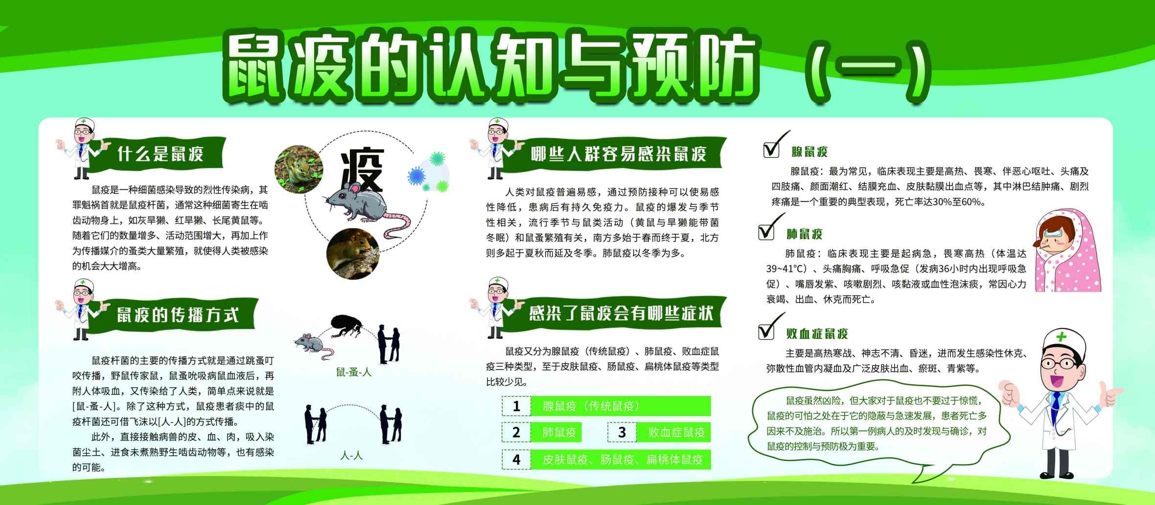 医院社区学校鼠疫的认知与预防