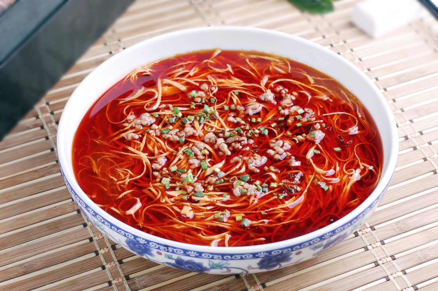 高清图片餐饮美食川菜爽口腐皮丝高清图片