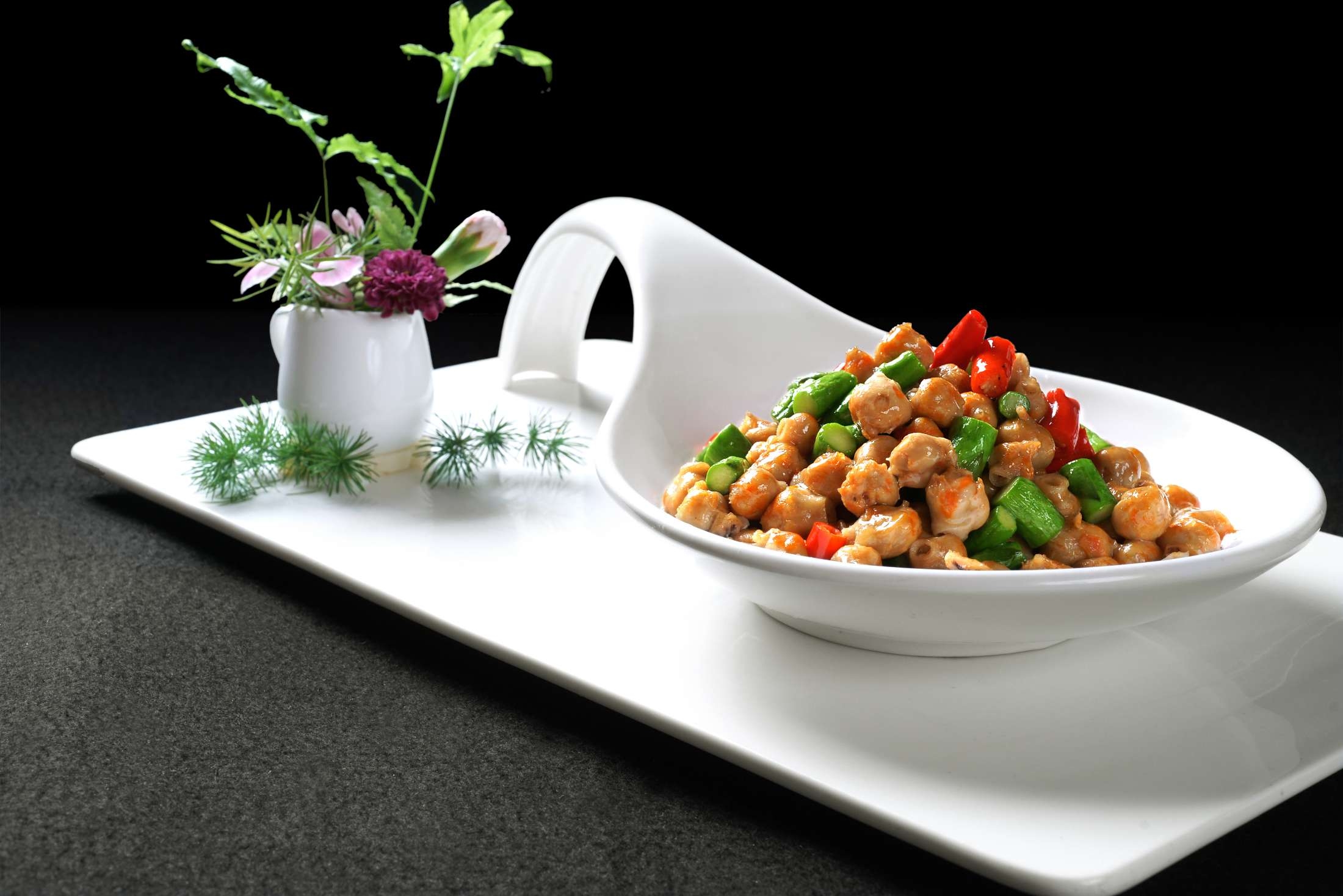 高清图片餐饮美食川菜美味鱿鱼嘴鲜辣味高清图片483