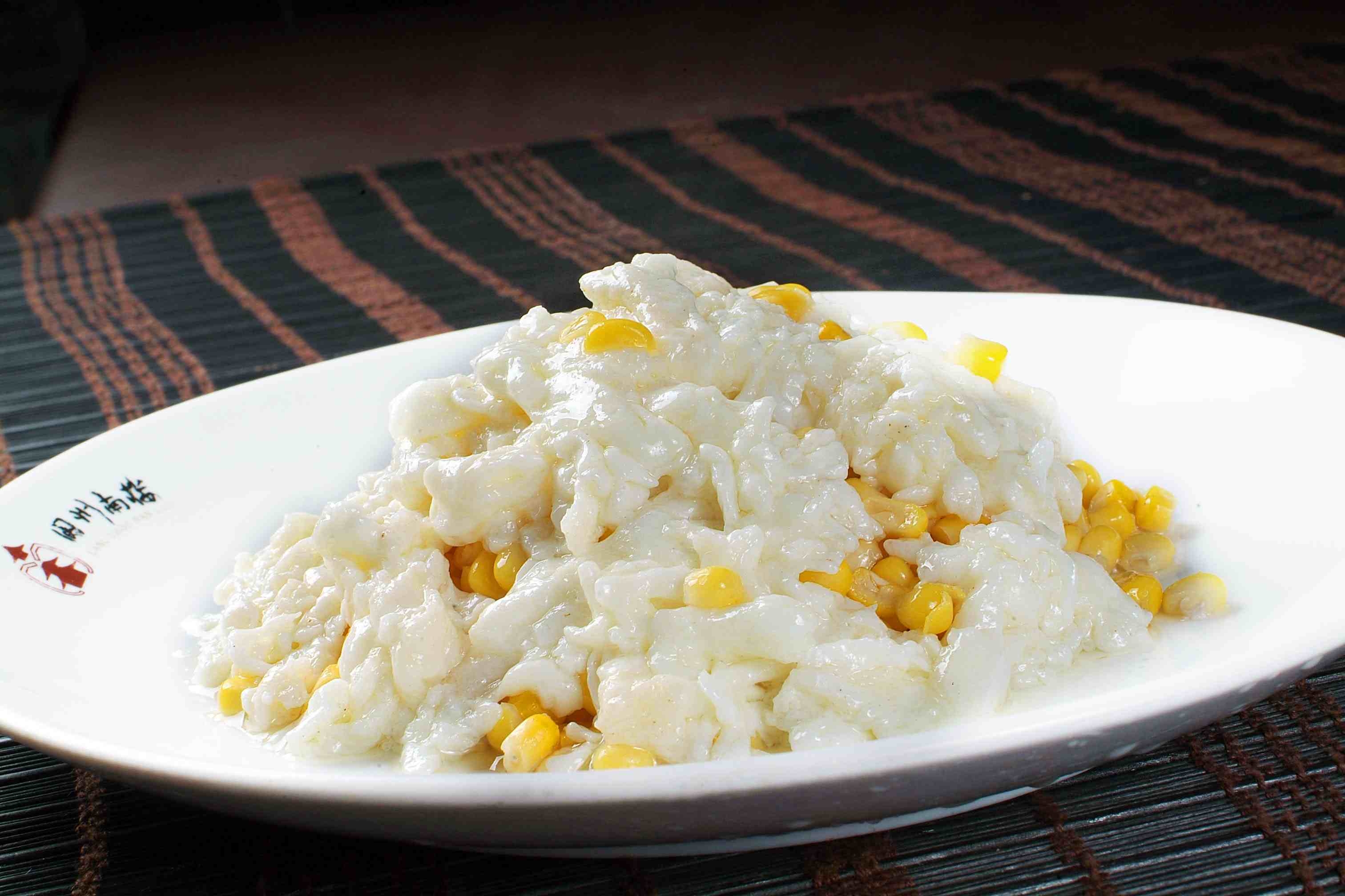 餐饮美食牛奶玉米宣传图片灯箱