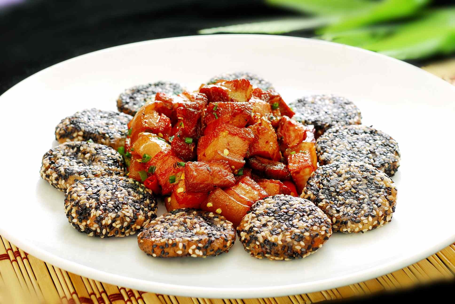 高清图片餐饮美食川菜红烧肉丸高清图片210