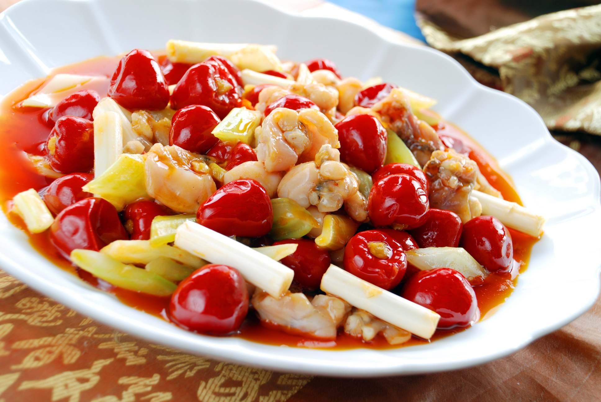 高清图片餐饮美食川菜泡椒田鸡高清图片546