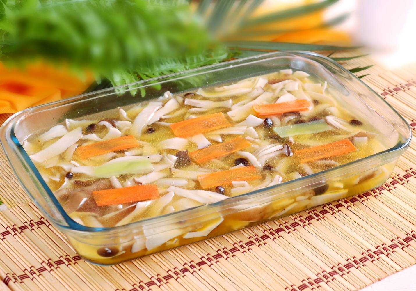 高清图片餐饮美食川菜明炉浓汤三菌高清图片