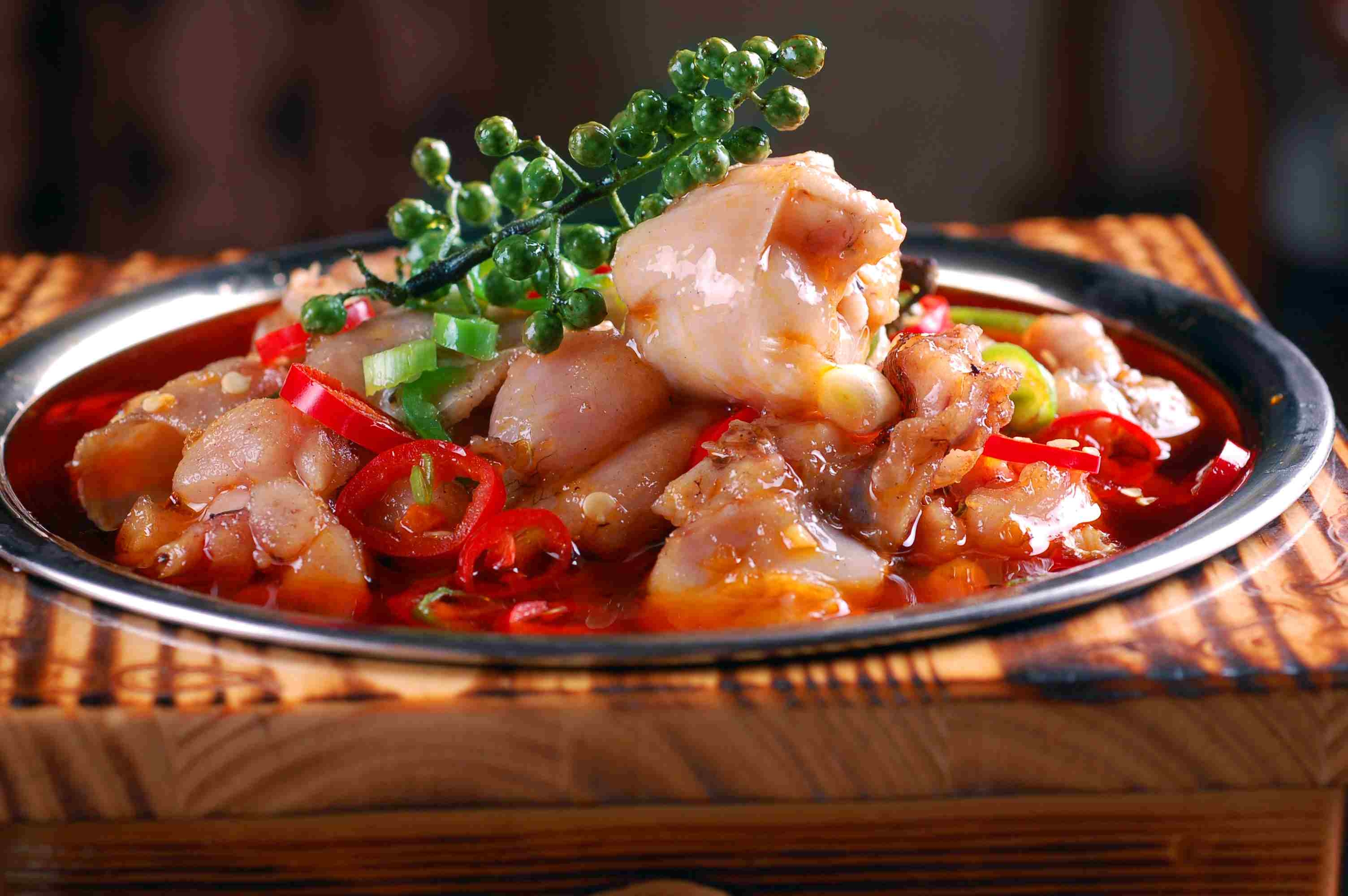 高清图片餐饮美食川菜精品川菜木筒馋嘴牛蛙高清图片358