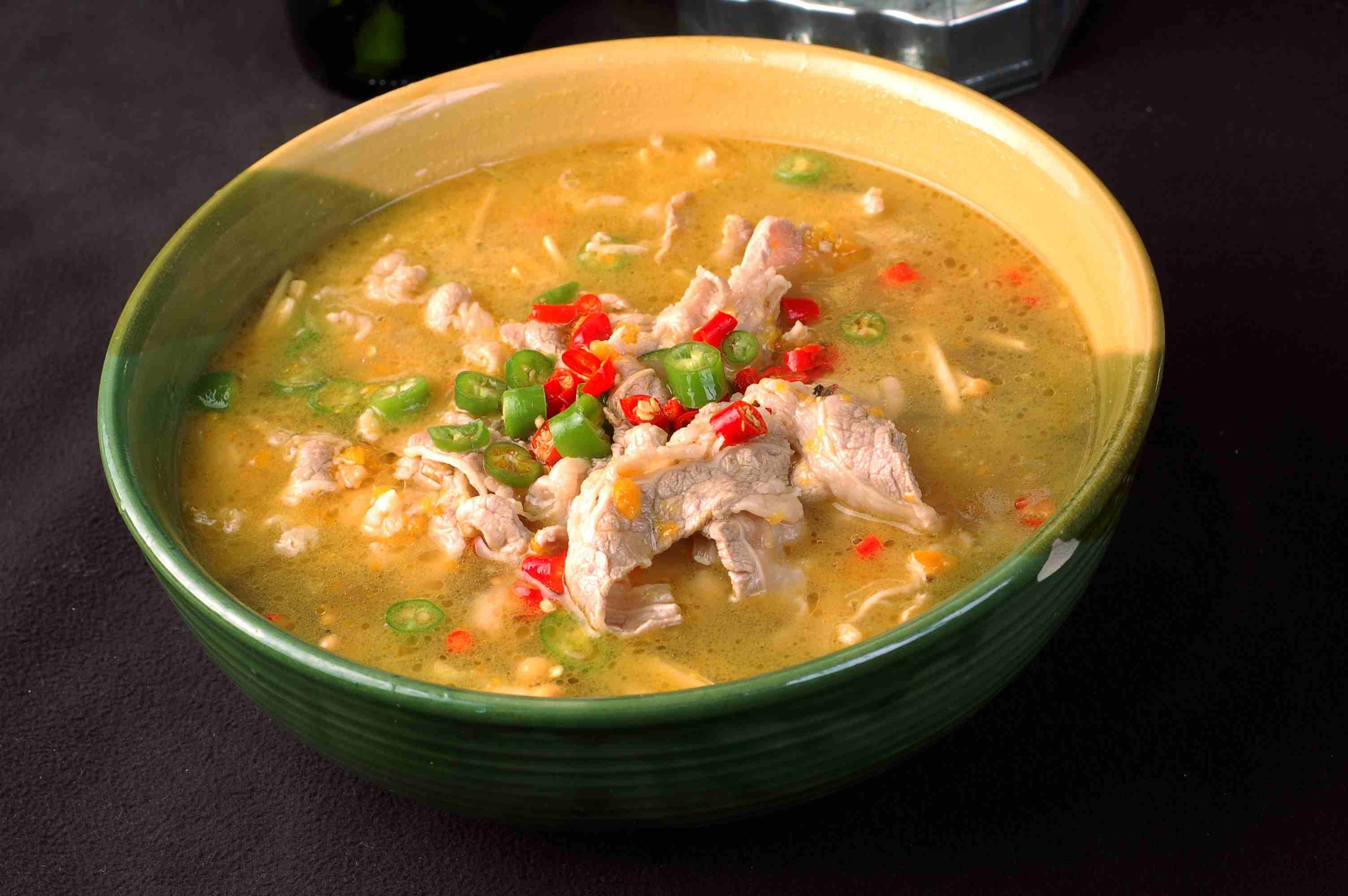 高清图片餐饮美食川菜热菜酸汤肥牛高清图片