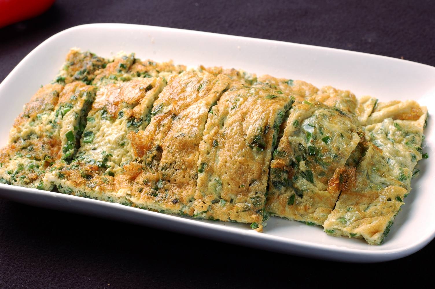 高清图片餐饮美食川菜热菜韭菜烘蛋高清图片