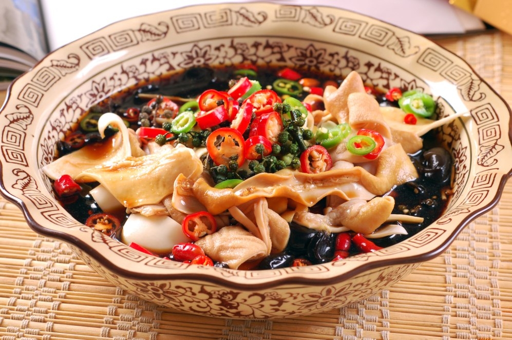 餐饮美食飘香双脆高清图片